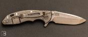 Couteau custom XM-18 Flipper Spanto Digital Camo par Rick Hinderer