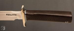    Couteau droit Randall #1 - 7" "All-Purpose Fighting Knife" - Micarta kaki