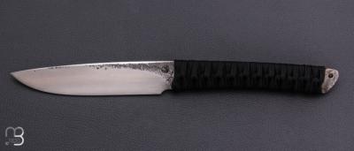  Couteau fixe par Jean-Paul Sire - Paracorde et lame en 100C6