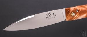     Couteau le grand Capucin manche en peuplier par Cognet Douk-Douk