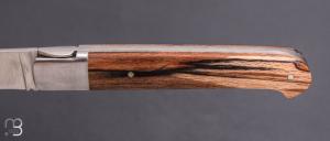 Couteau régional pliant le Sauveterre - Bois d'Aubrac - Ressort lisse