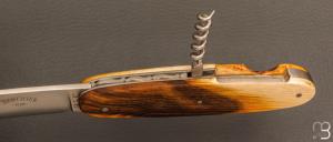  Couteau "Navette" 2 pièces par Berthier - Pistachier et 12C27