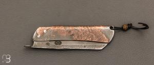   Couteau de poche Piémontais façon higonokami par Mickael Moing 