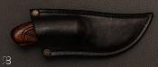 Couteau " Gnôme " - Bois de Fer et lame 100C6 de Benoit Maguin