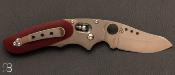 Couteau SPYDERCO " Viele Phoenix " C114GRD Sprint Run design de Howard Viel