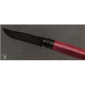 Couteau Opinel N°08 Black Amarante - Édition Limitée 2020
