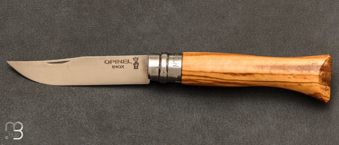 Couteau Opinel n°8 inox olivier