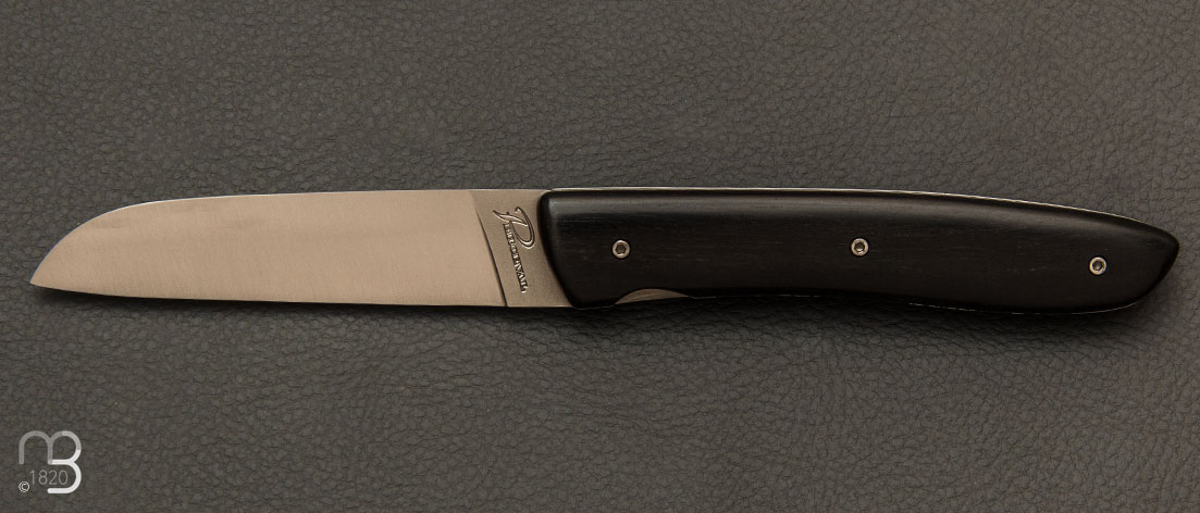 Couteau Perceval L08 ébène du Gabon