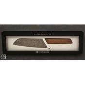 Victorinox Swiss Modern Santoku Damask Limited Edition 2020 Wood Walnut