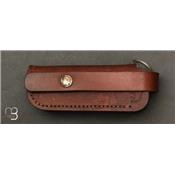 Couteau Coup de Poing 13 cm Corne Blonde 4 pièces par J. Mongin