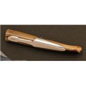 Couteau de poche Bieslois 12 cm Corne blonde par J. Mongin