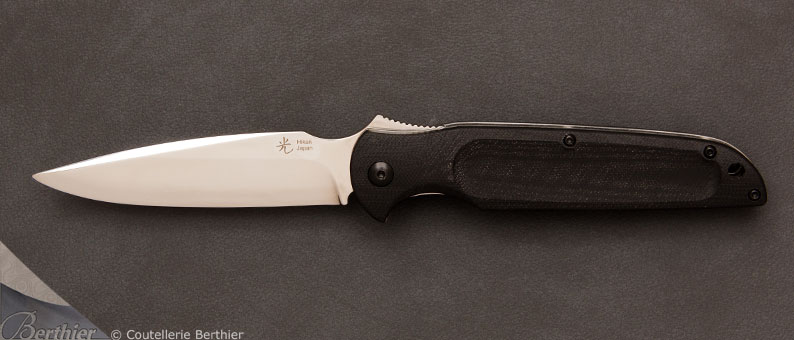 Couteau de poche G-10 par Hikari HK108BG10