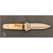 Couteau de botte Ivoire de mammouth par D'Alton Holder n°10