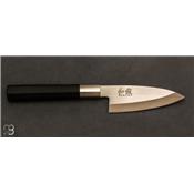 Couteau Japonais KAI Wasabi Black - Deba 10 cm - 6710D