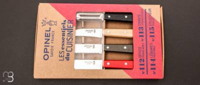 Coffret de couteaux de cuisine Opinel Les essentiels Loft