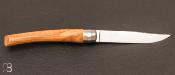 Set of 4 Opinel table knives with Olive