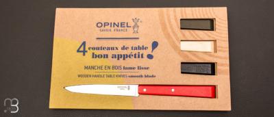 Set 4 Opinel table knives Spirit Loft