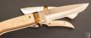     Coffret "Hunters 3 set" par Stephen Mackrill - Os de girafe et lame en N690