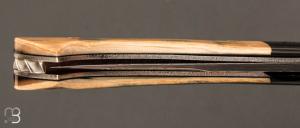 Couteau  " 1515 " collection " Masaï " par Manu Laplace - Ivoire de mammouth 