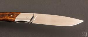   Couteau " 1820 Berthier " par Laurent Gaillard - Bois de fer et 14C28N 