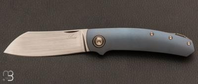 Couteau Custom de Jens Anso modèle Haddock Titanium