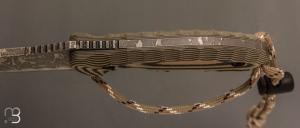  Couteau "Aoba" par Matsuda Kiku - G10 et OU-31