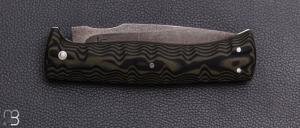   Couteau " Apocalypto " par Pierre Henri Monnet et Laurent Gaillard - G10 et 90McV8