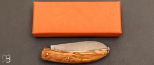 Couteau " L'Aurhalpin  "  par la coutellerie Dubesset - olivier et 14C28