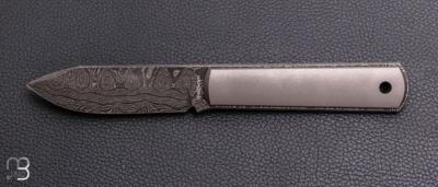    Couteau Böker Solingen - Barlow BFF Titanium Damast N°  37/88 - 120509DAM