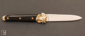 Couteau " Bicentenaire Révolution Française  " par Jacques MONGIN