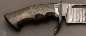    Couteau  "  Black Bull Reloaded " custom de Claudio Sobral & Ariel Sobral - CAS Knives