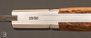 Couteau  "  Boxer Oak Damast " by Böker design Raphaël Durand - 111026DAM