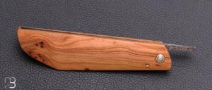    Couteau "Buissonnier" custom par Sourire Duville - Cade et Acier bas foyer