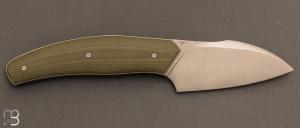     Couteau " Liner Lock XL " custom par David Lespect - G10 et RWL34