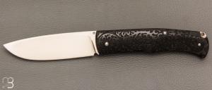     Couteau " Drop " slipjoint  custom par Raphaël Durand - G10 et RWL34