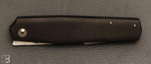   Couteau " Frame-Lock custom " par Florian Dreyer FD-Knives - Titane et RWL34