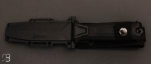 Couteau " Strongarm Black " lame lisse par Gerber - GE003654