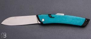  Couteau de poche " Glenn Glaz " - Acier MA5 et filets de pêche recyclés