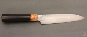  Couteau " Hocho " Ebène du Mozambique et C130 de Jean Paul Sire