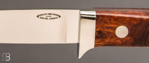  Couteau " Hunter " par Shaun Bruwer - Ironwood et RWL34