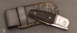   Couteau " Kaïlash " custom de Michel Grini - Morta stabilisé et Elmax
