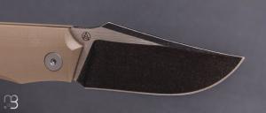 Couteau " Kazy " par Böker Plus - Collaboration Gabriel Berthelemy - G10 et Nitro-V