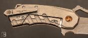 Couteau " Kiba II " custom par Glenn Waters