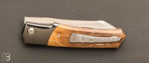  Couteau "Krypto" de Rémi Lavialle - Lame de Feu - Mammouth et RWL34