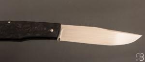   Couteau  " LEGENDE 13/20 " custom  par Vincent Lafaye - Fibre de carbone