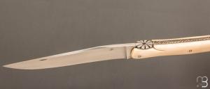 Couteau Laguiole 16 CM par Jean-Pierre Suchéras - Mammouth et RWL34