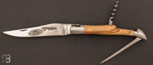  Couteau Laguiole en Aubrac 3 pièces 12 cm - olivier