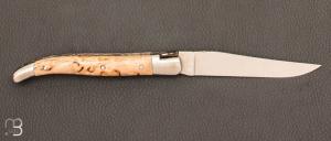 Couteau " Laguiole Berthier " 12cm - bouleau - lame 12c27