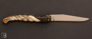Couteau " Laguiole Licorne " de poche par Philippe Voissière
