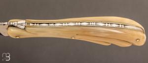 Couteau " Laguiole aile de cygne " de Jean Pierre Veysseyre